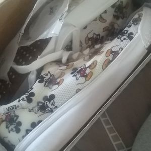 Limited edition 100 anniversary Mickey mouse vans